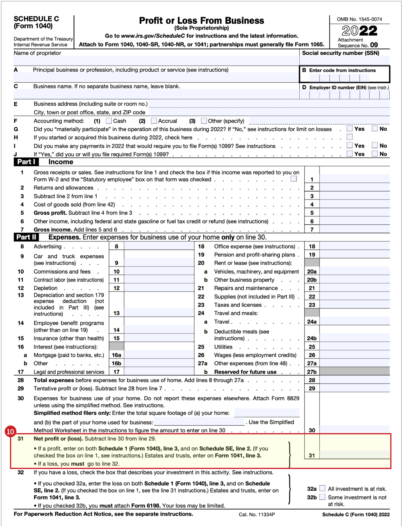 Schedule C Instructions 2025 Forms Alejandro Bryce